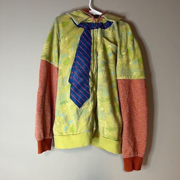 Disney Store Zootopia Nick Wilde Fox Hooded Sweatshirt Hoodie 9/10 Years - Picture 3 of 5